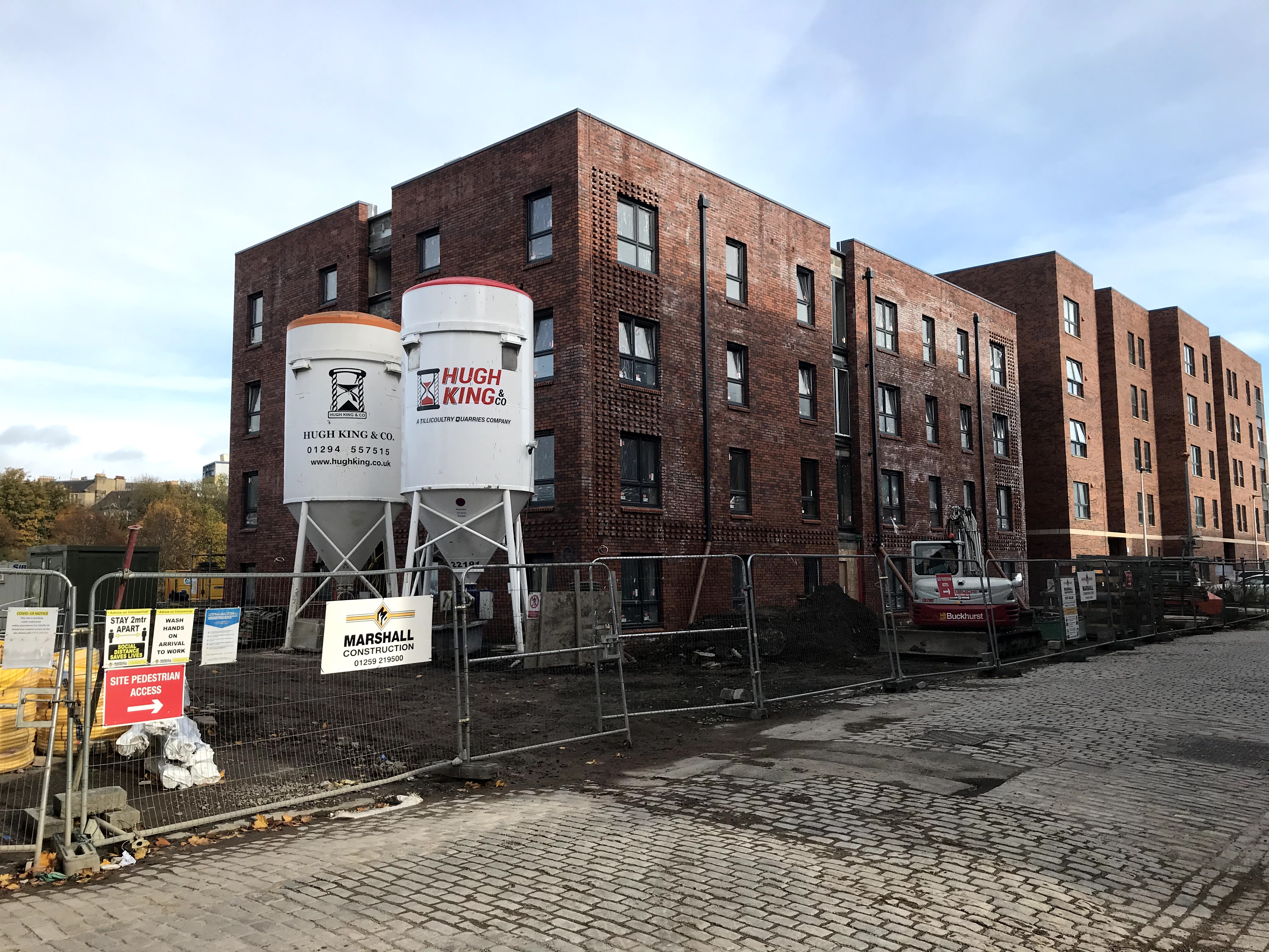 Heron court progress build image
