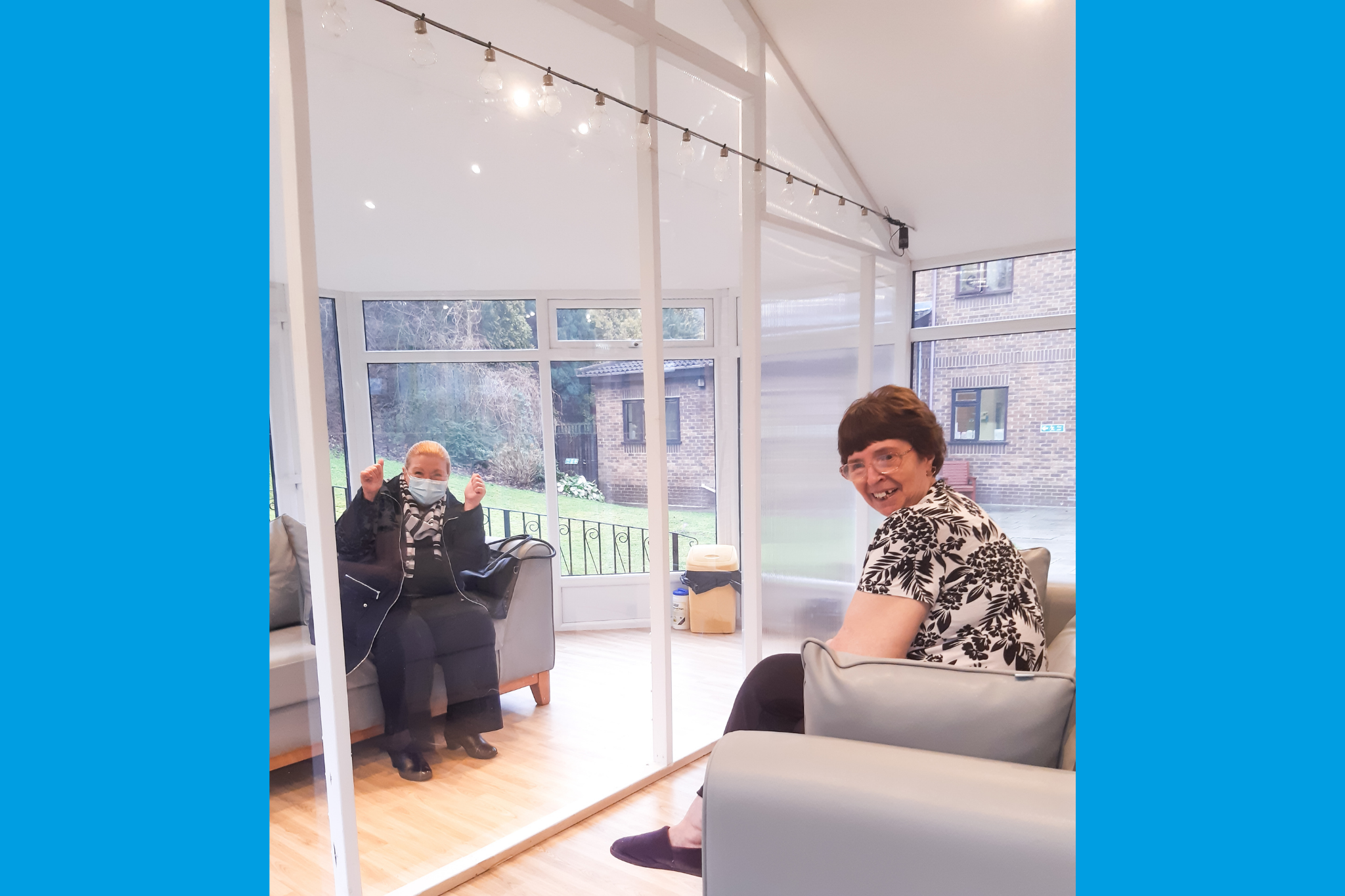 lifeways abbeymoor visitor pod covid safe