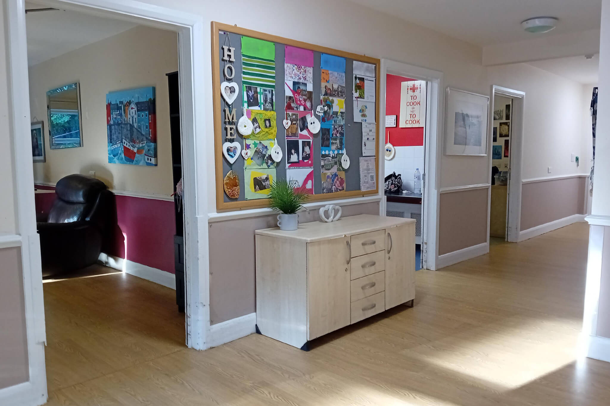 Salisbury Road hallway