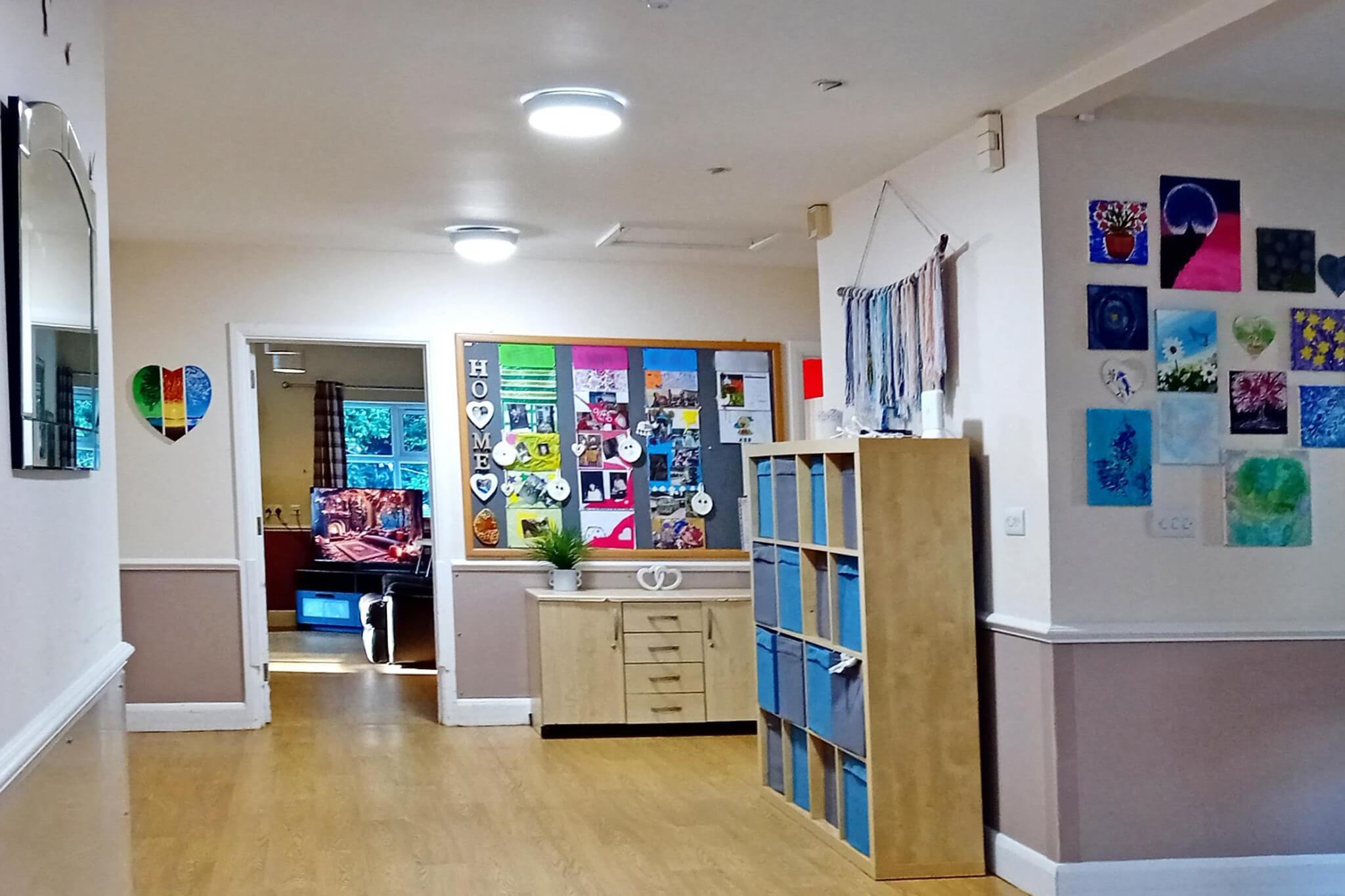 Salisbury Road hallway