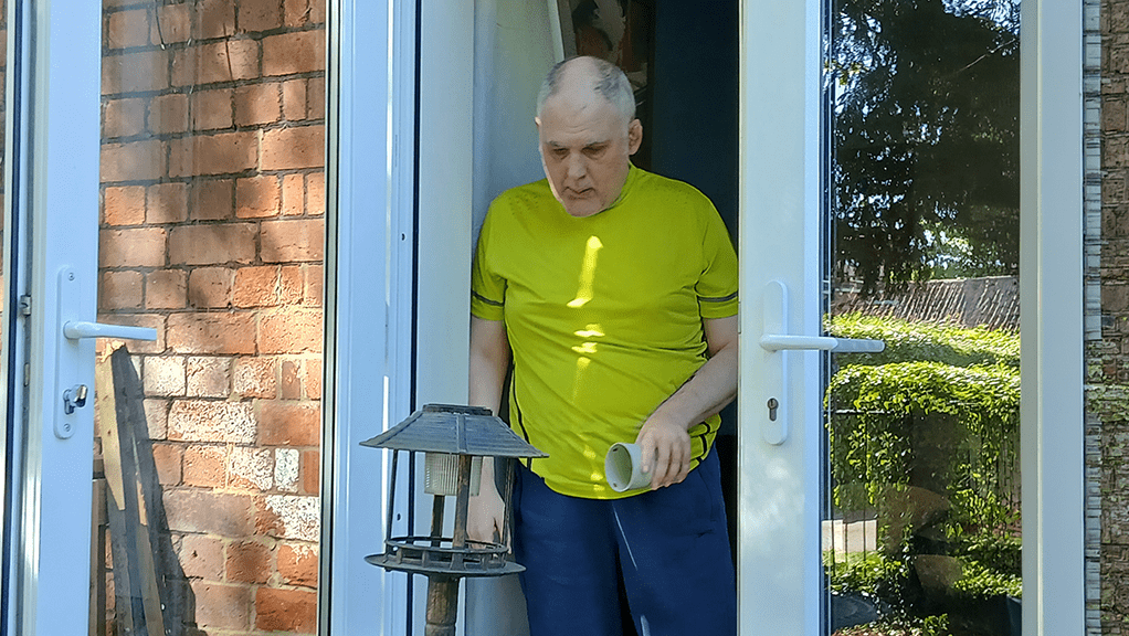 Squirrel feeding around Rose Meadow helps unlock early confidence for Lifeways’ James