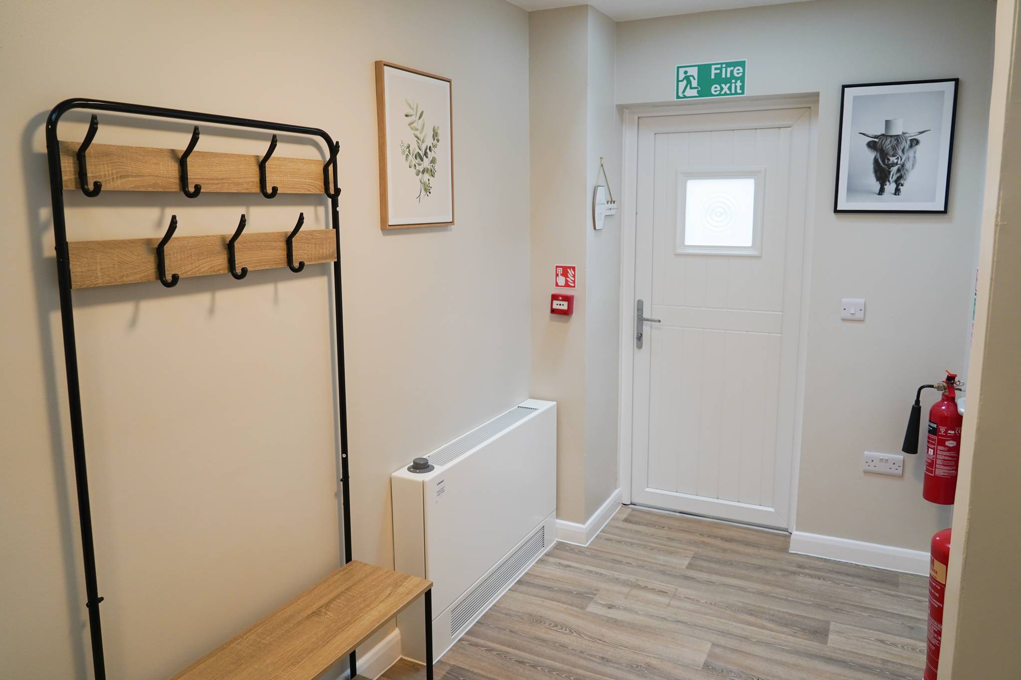 Coach House Burton hallway