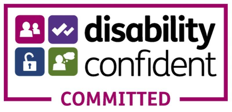 Disability Confident Committed logo