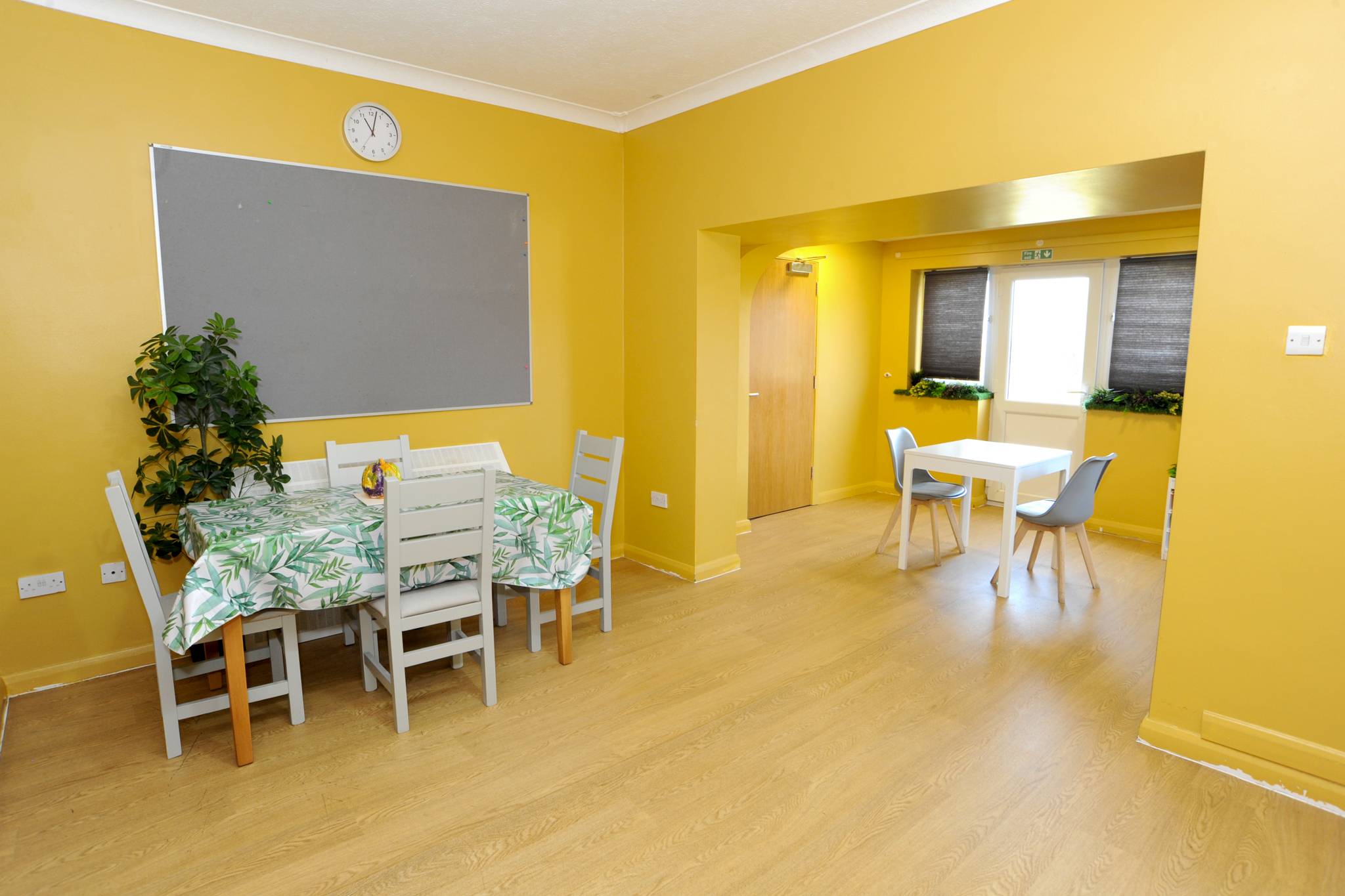 The Haven dining and activity area