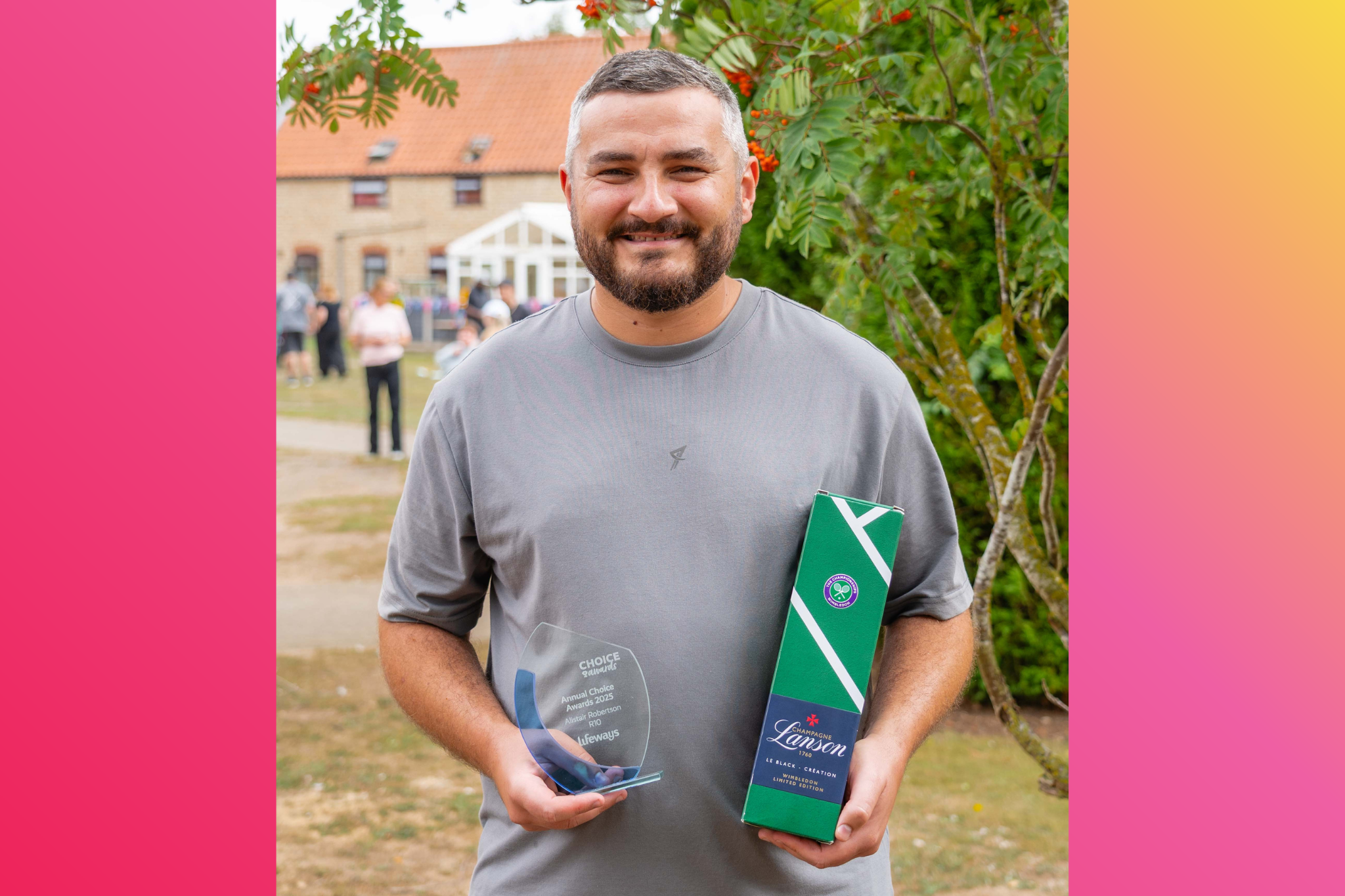 Person wins award