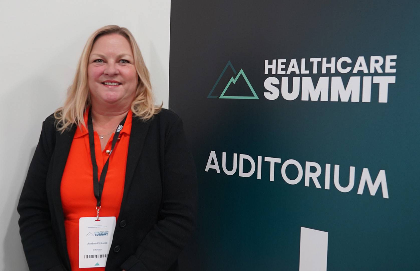 Andrea Kinkade at the Healthcare Summit 2026