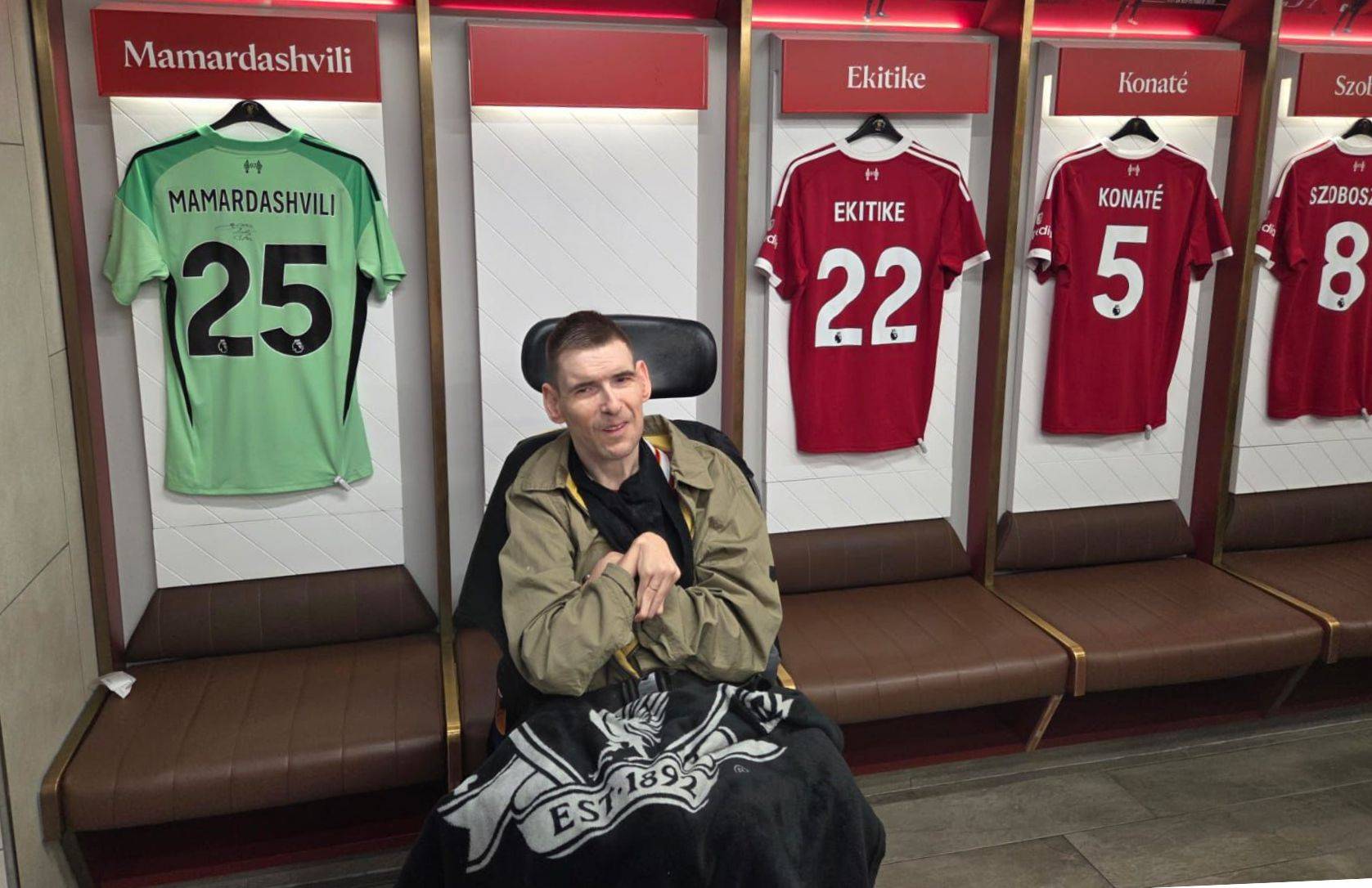 Darren at Anfield