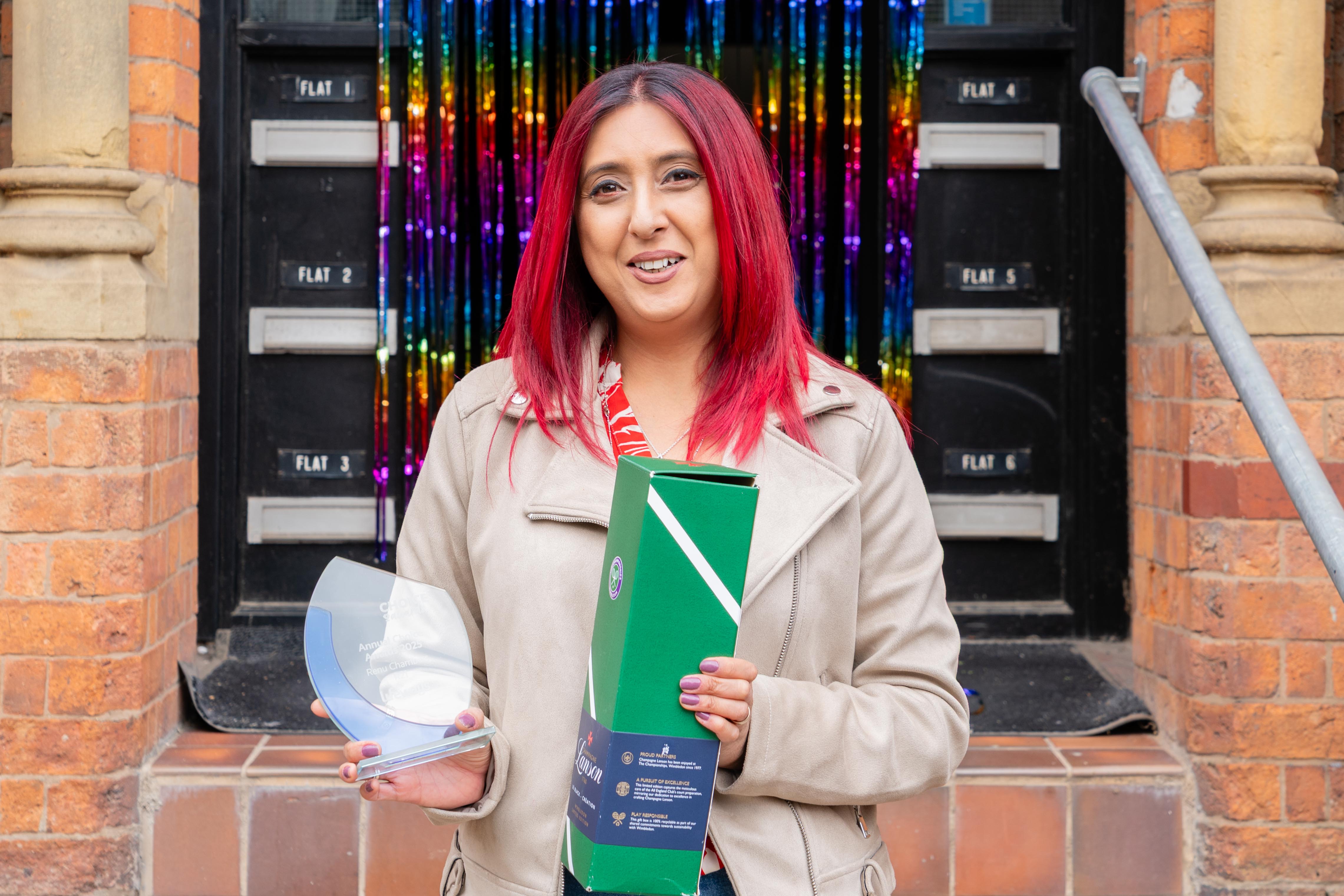 Person wins award