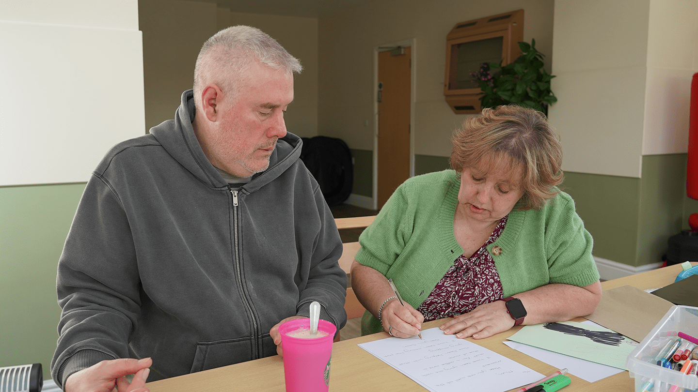 Lifeways helps bridge years of silence between Ali and his mum through letters