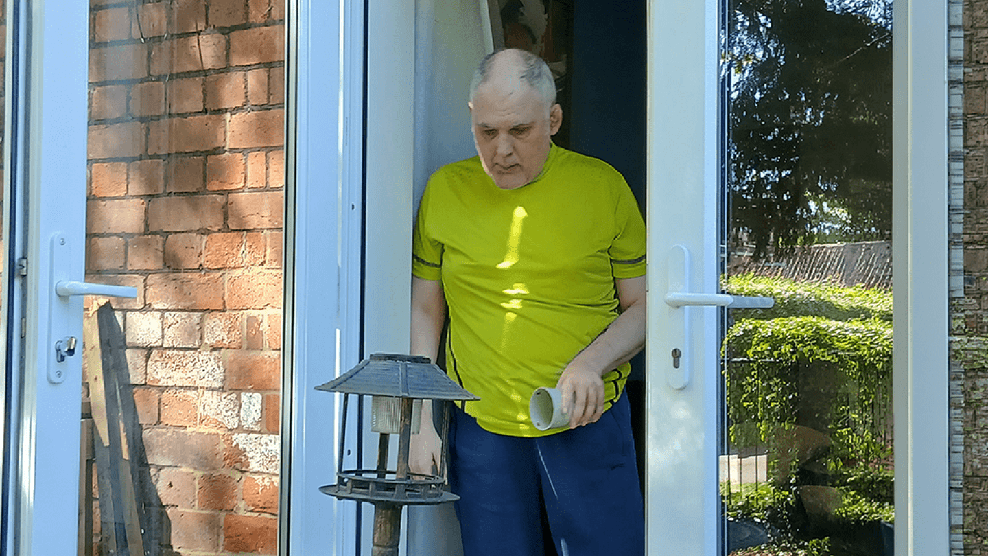 Squirrel feeding around Rose Meadow helps unlock early confidence for Lifeways’ James