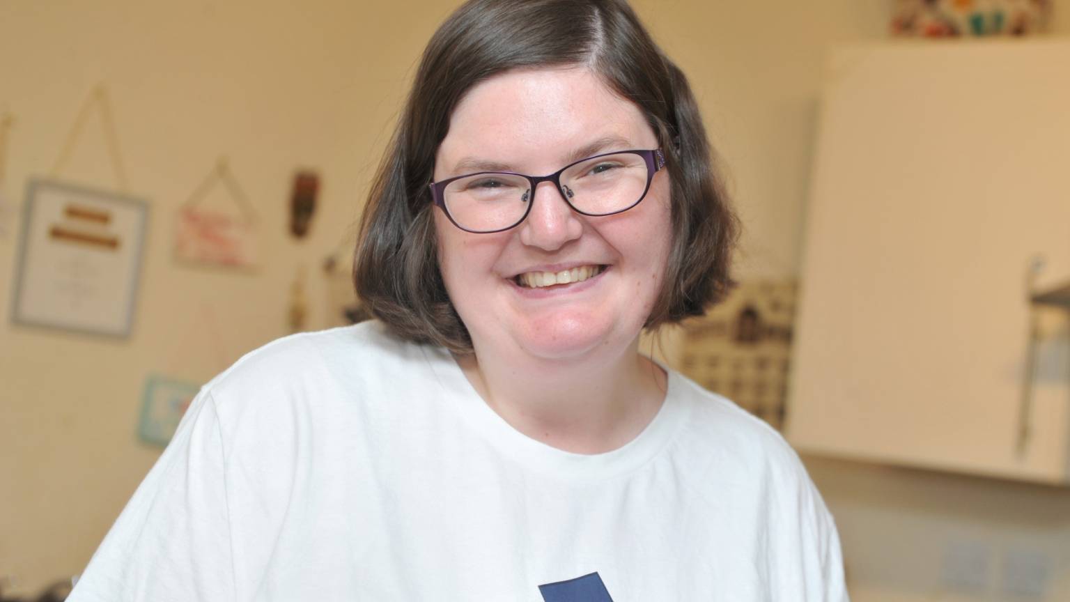Smiling lady
