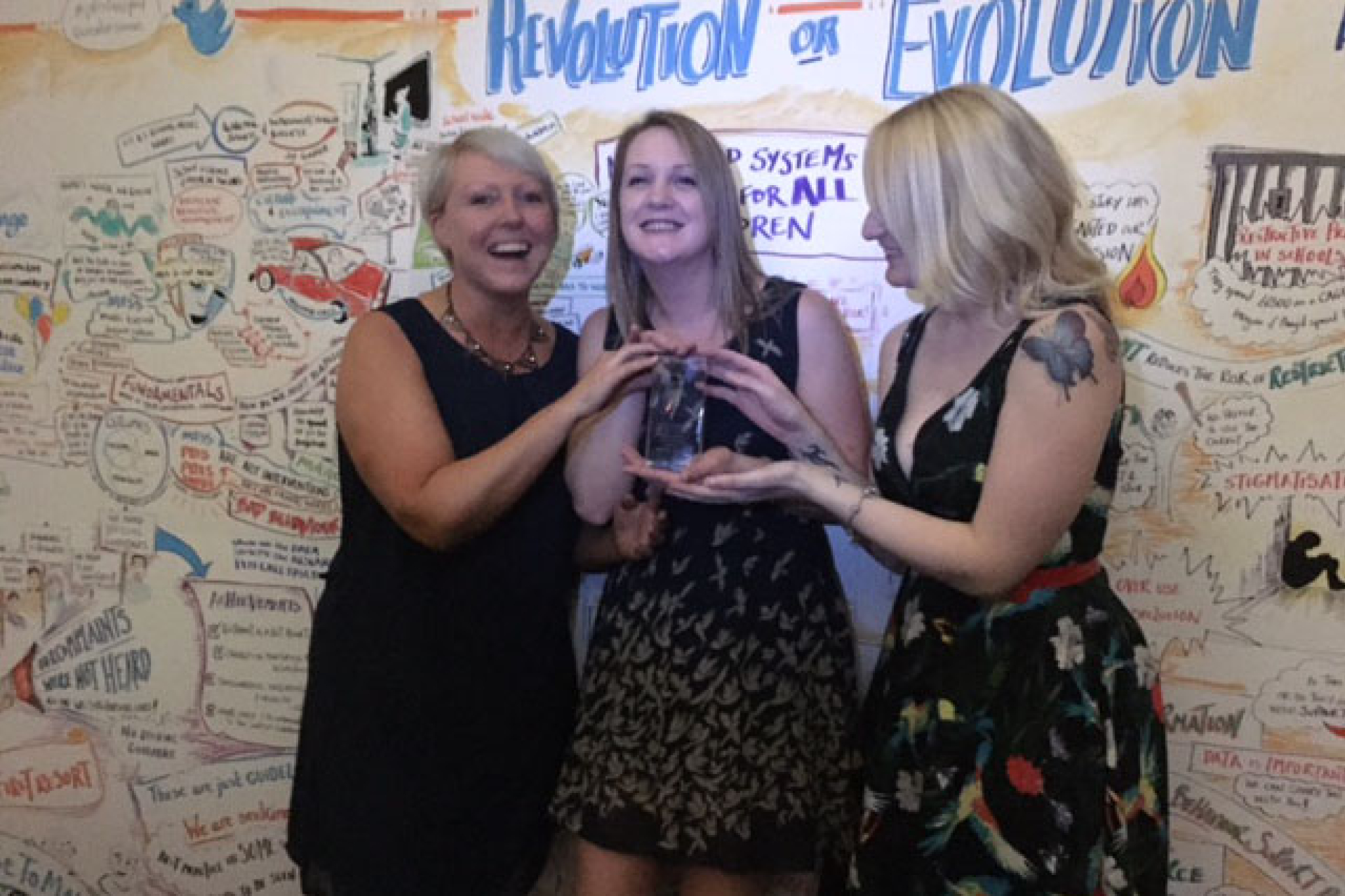 Staff team win Positive Behaviour Support Award