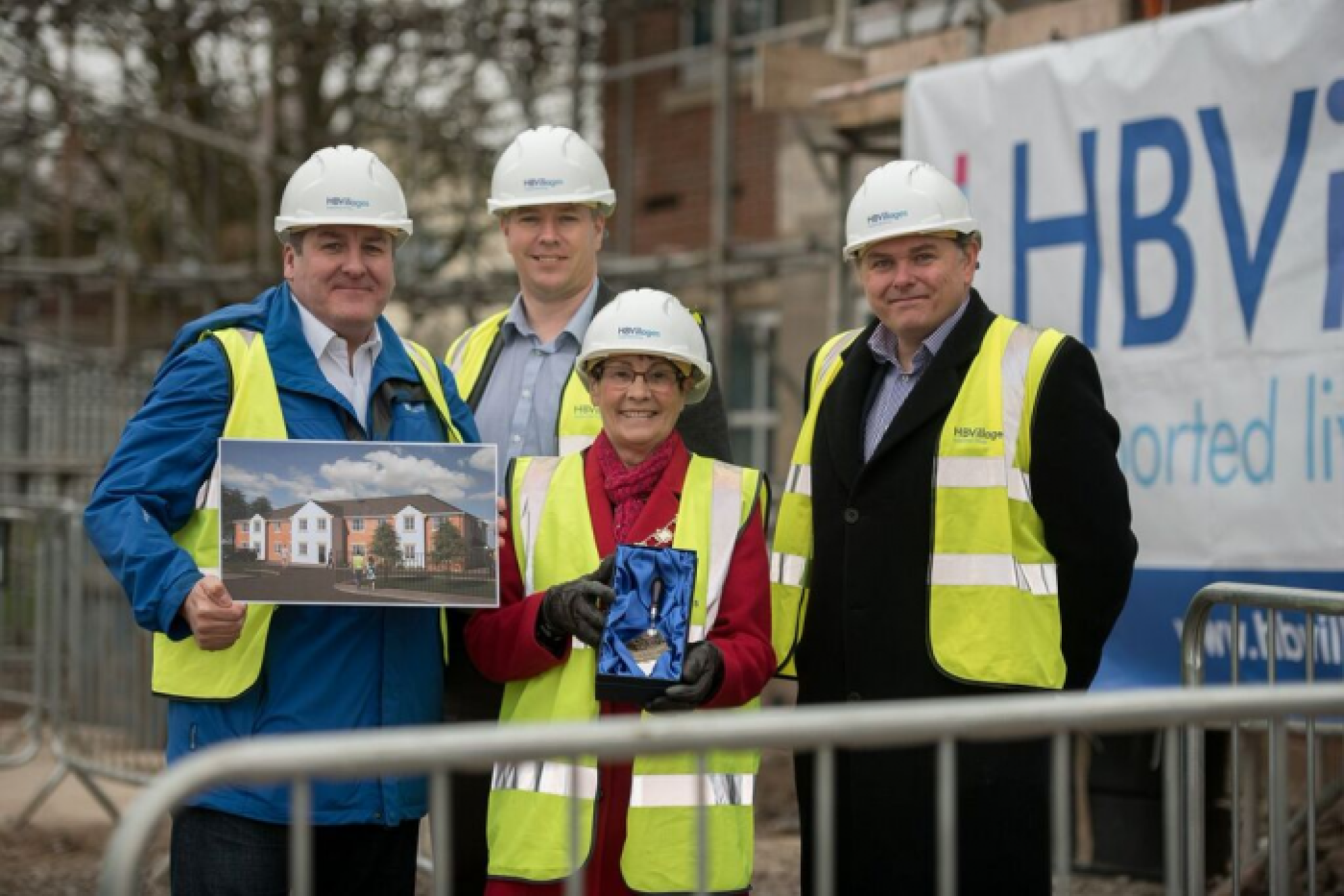 Topping out at Fountain Court