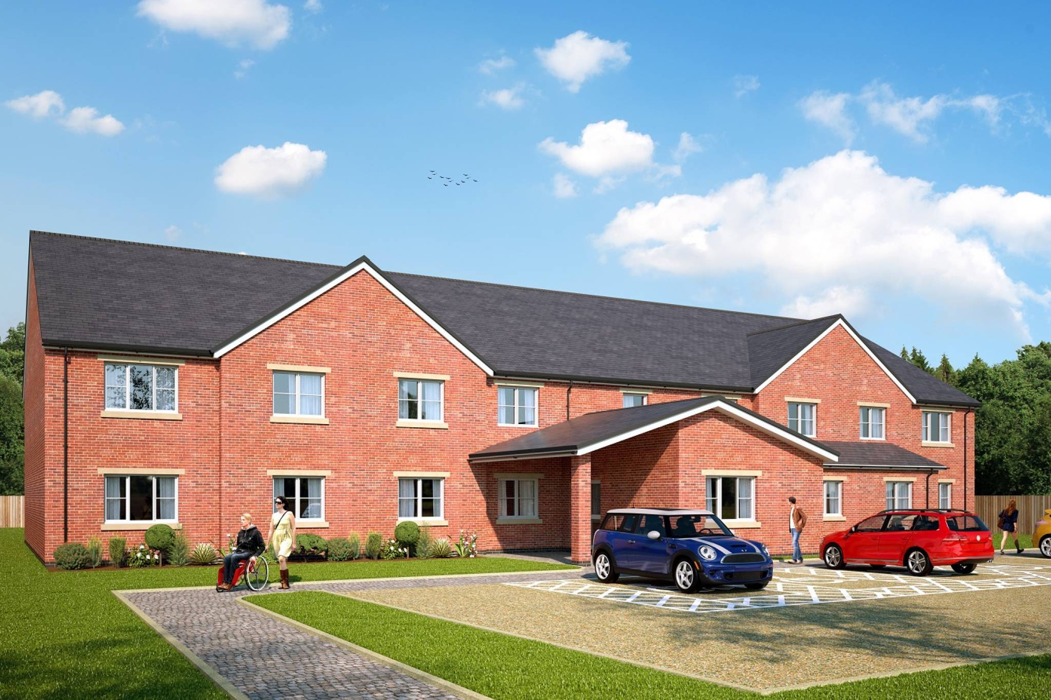 Queen Oaks Court Stoke on Trent Bucknall supported living