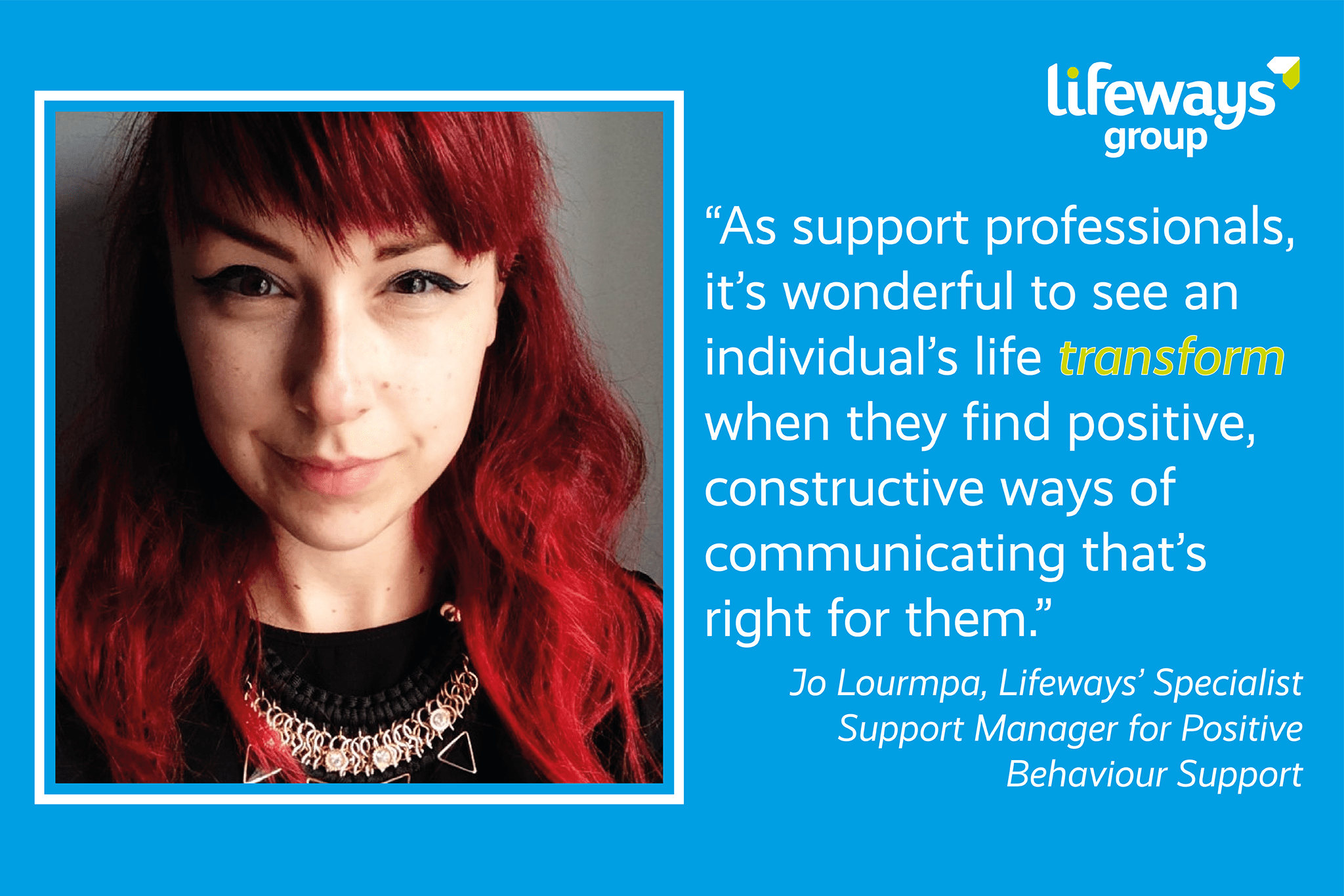 jo lourmpa lifeways positive behaviour support