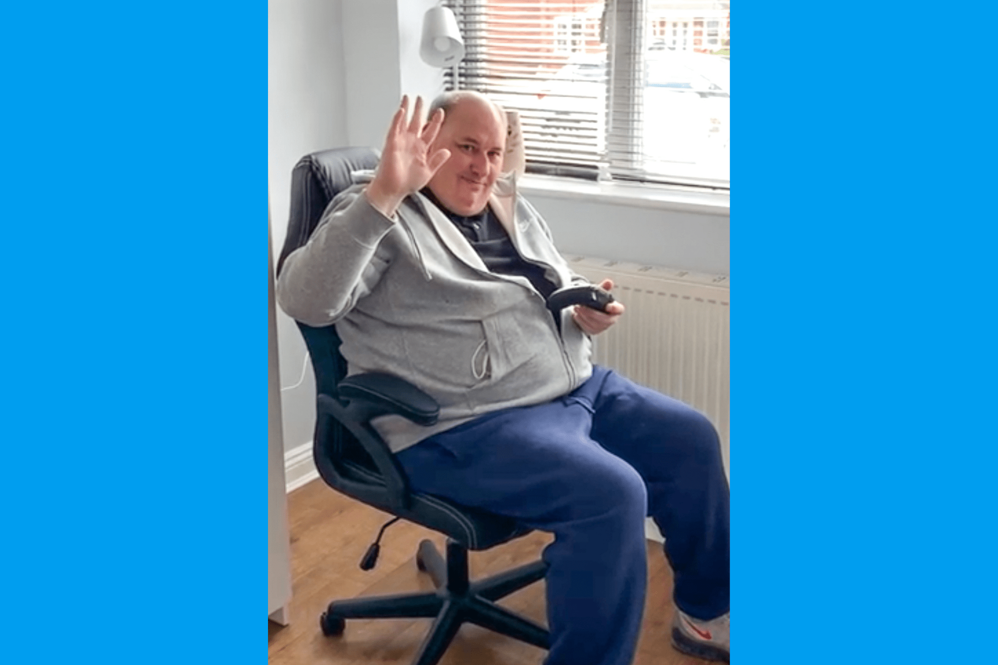 Craig settles in to his new home in our Walsall supported living service!