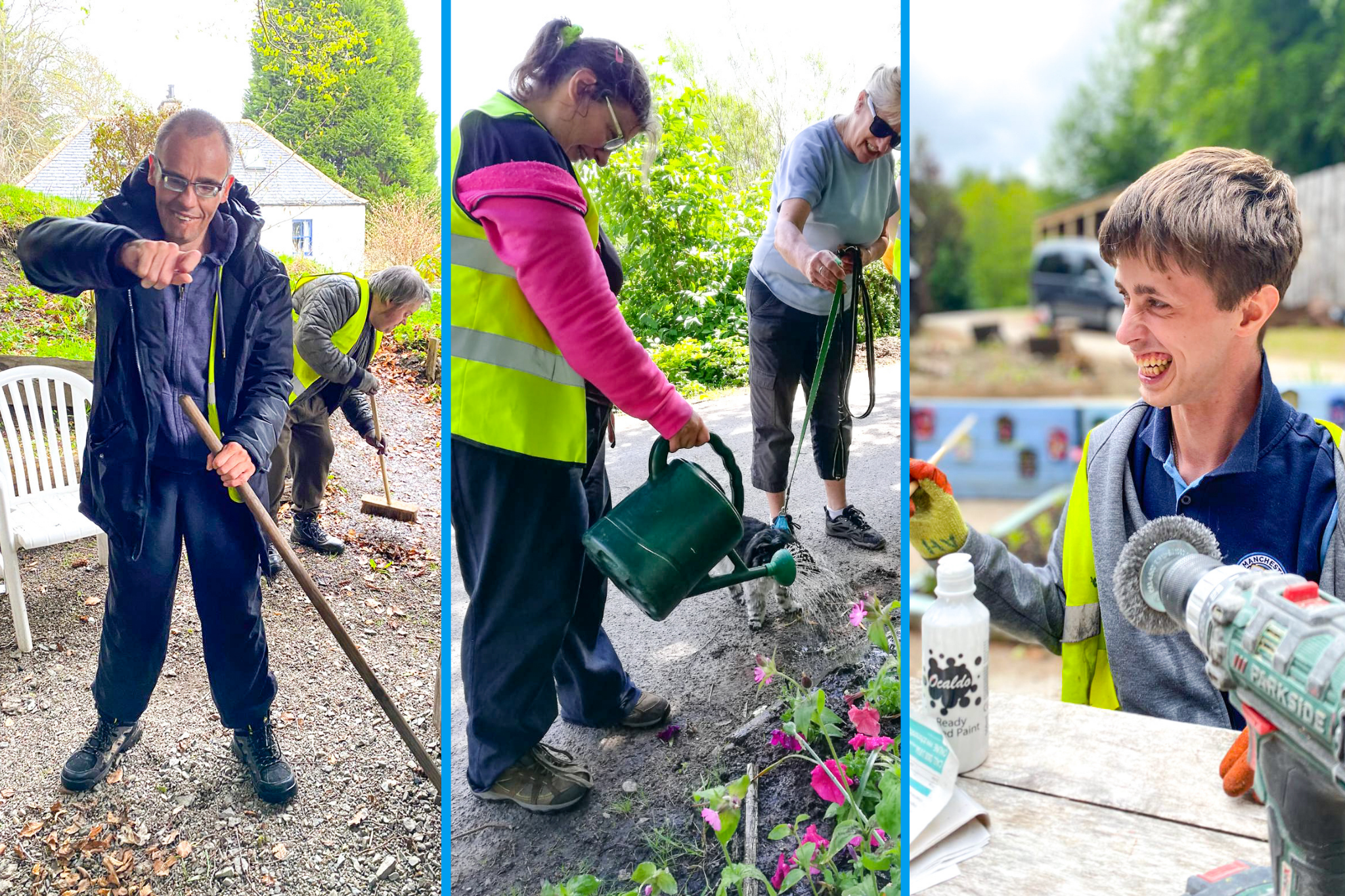 Loch Park Day Centre in Scotland gets a sensory relaxing area in time for summer