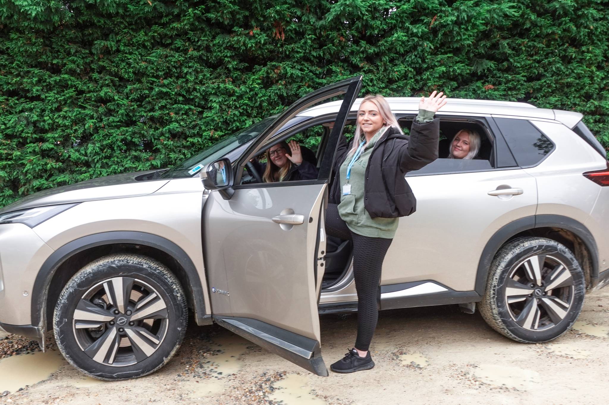 Photograph of one of Lifeways' hybrid SUVs used to transport people we support in Heath Farm, Lincolnshire.