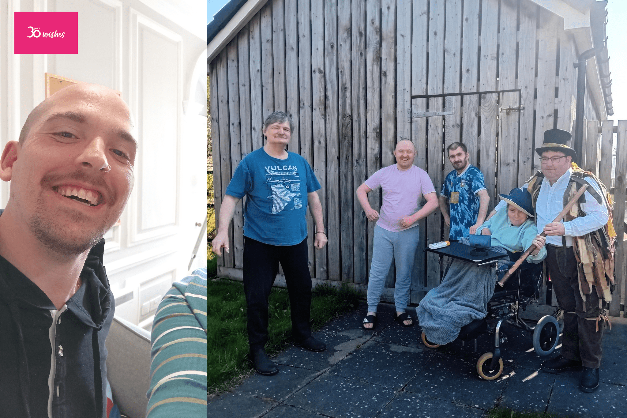 Scottie and the residents of our Staffordshire service