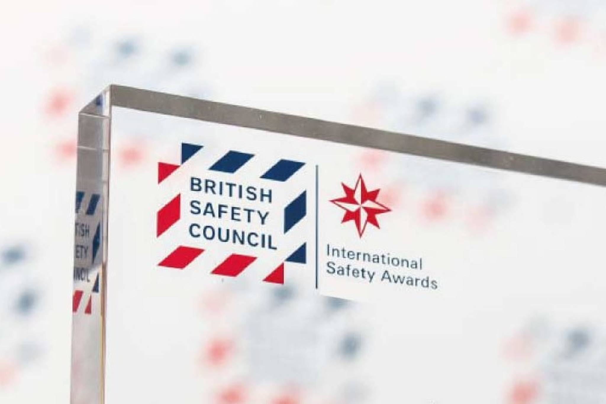 Image of British Safety Council Internal Safety Awards trophy