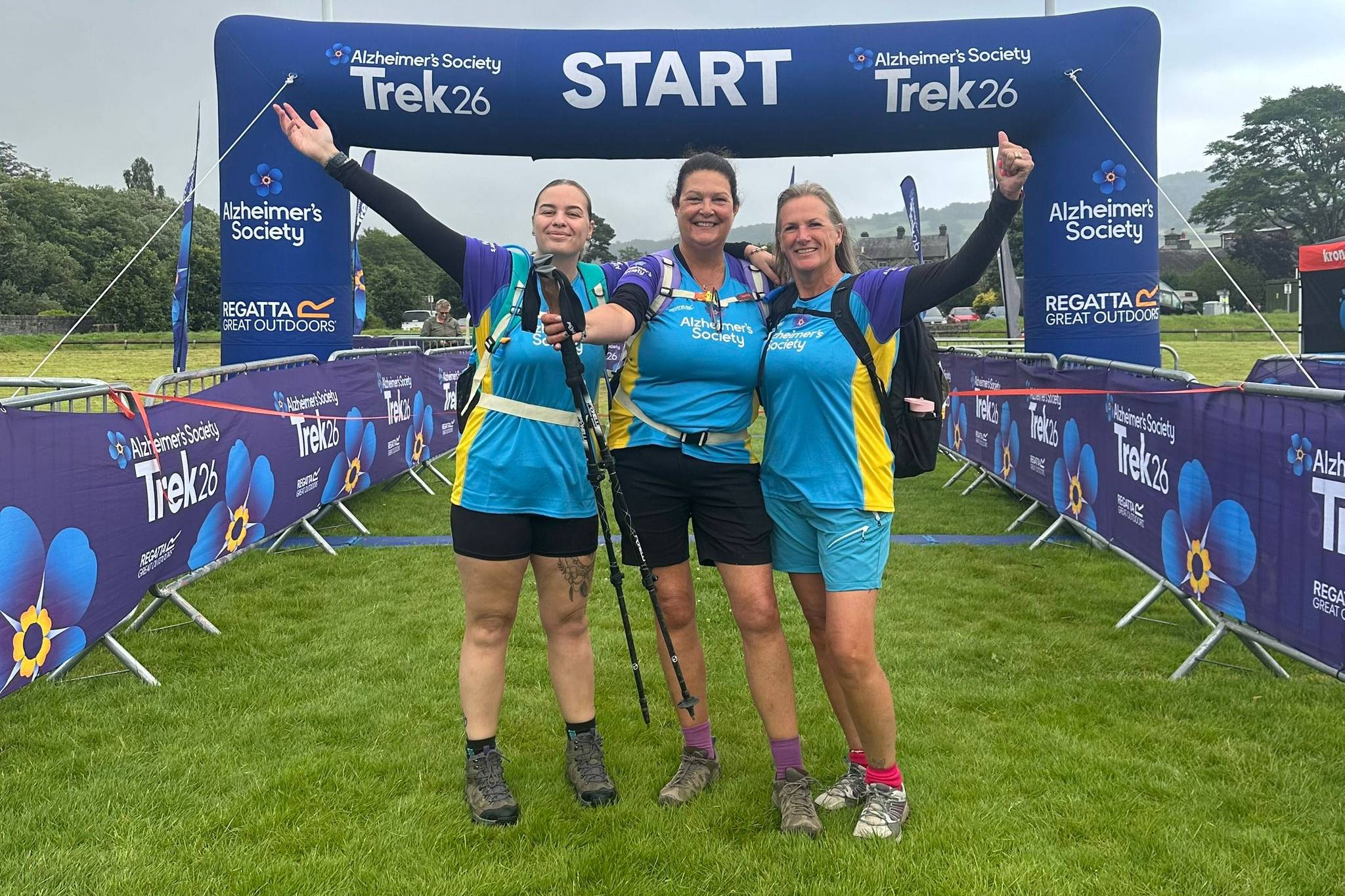 Karen Jones, Managing Director of Residential Services at Lifeways, along with her sister and niece, completed a 13-mile trek through Eryri National Park 