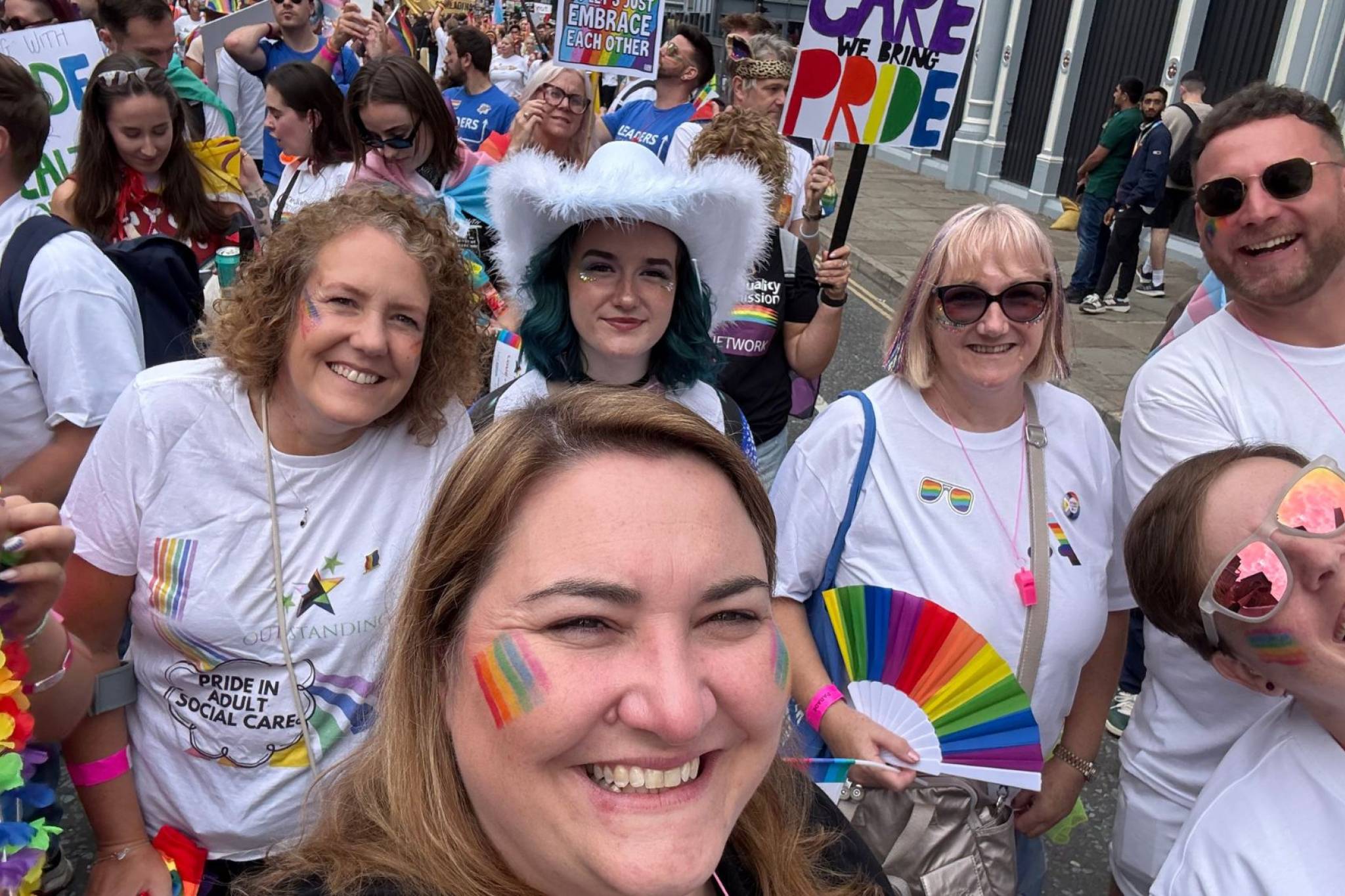 Lifeways joined thousands at Manchester Pride.