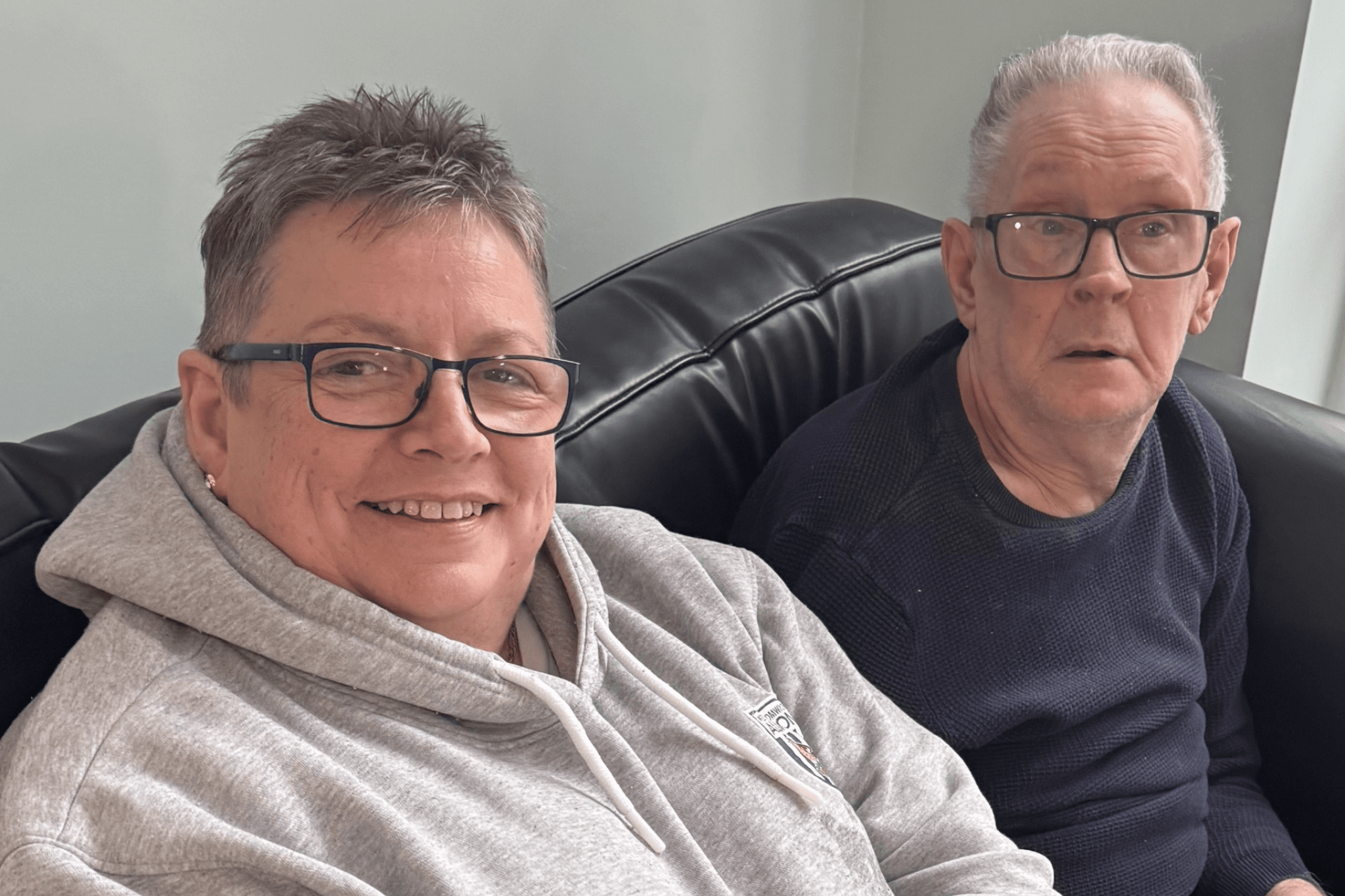 A support worker with a person we support at Lifeways