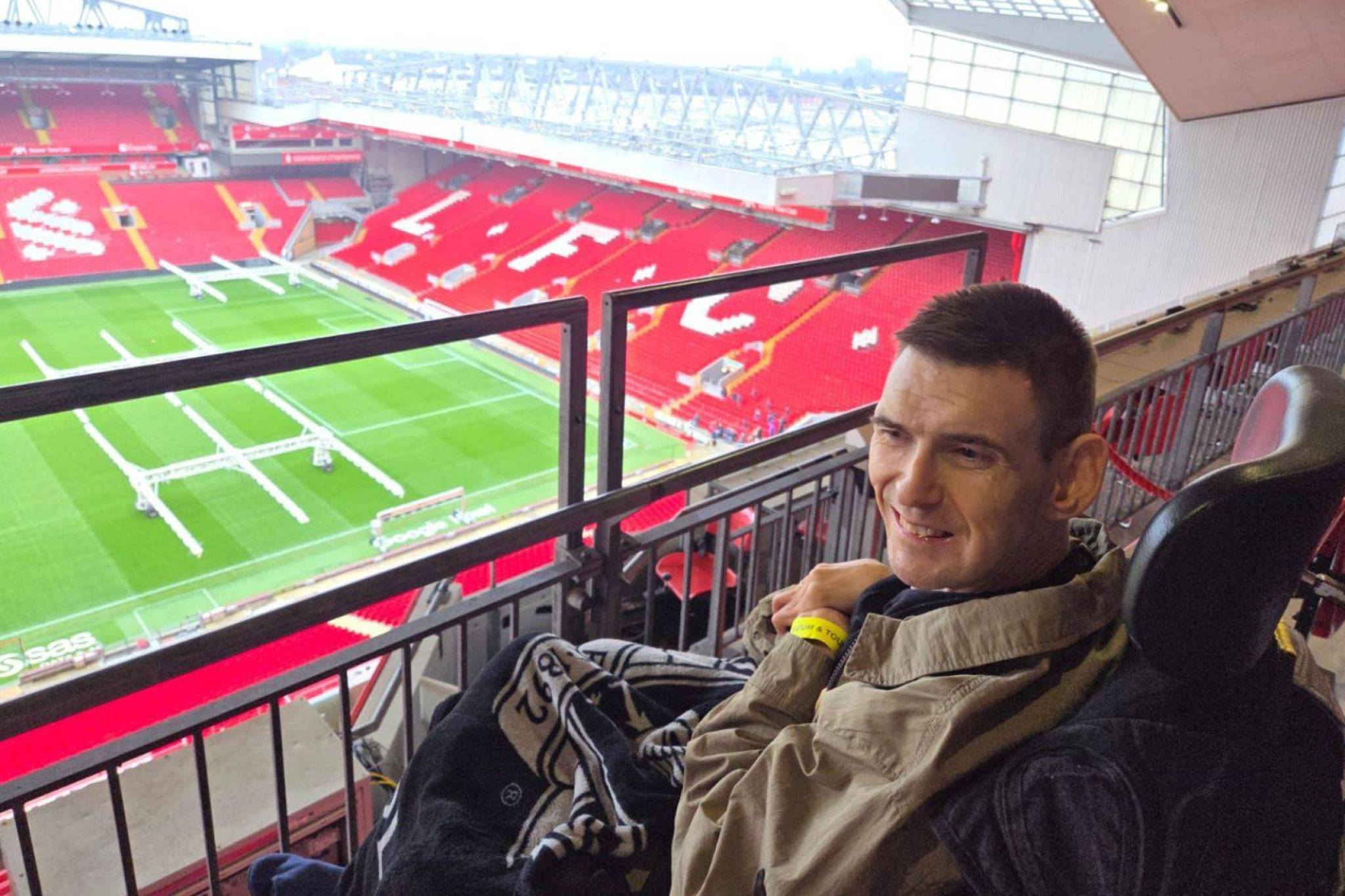 Darren at Anfield