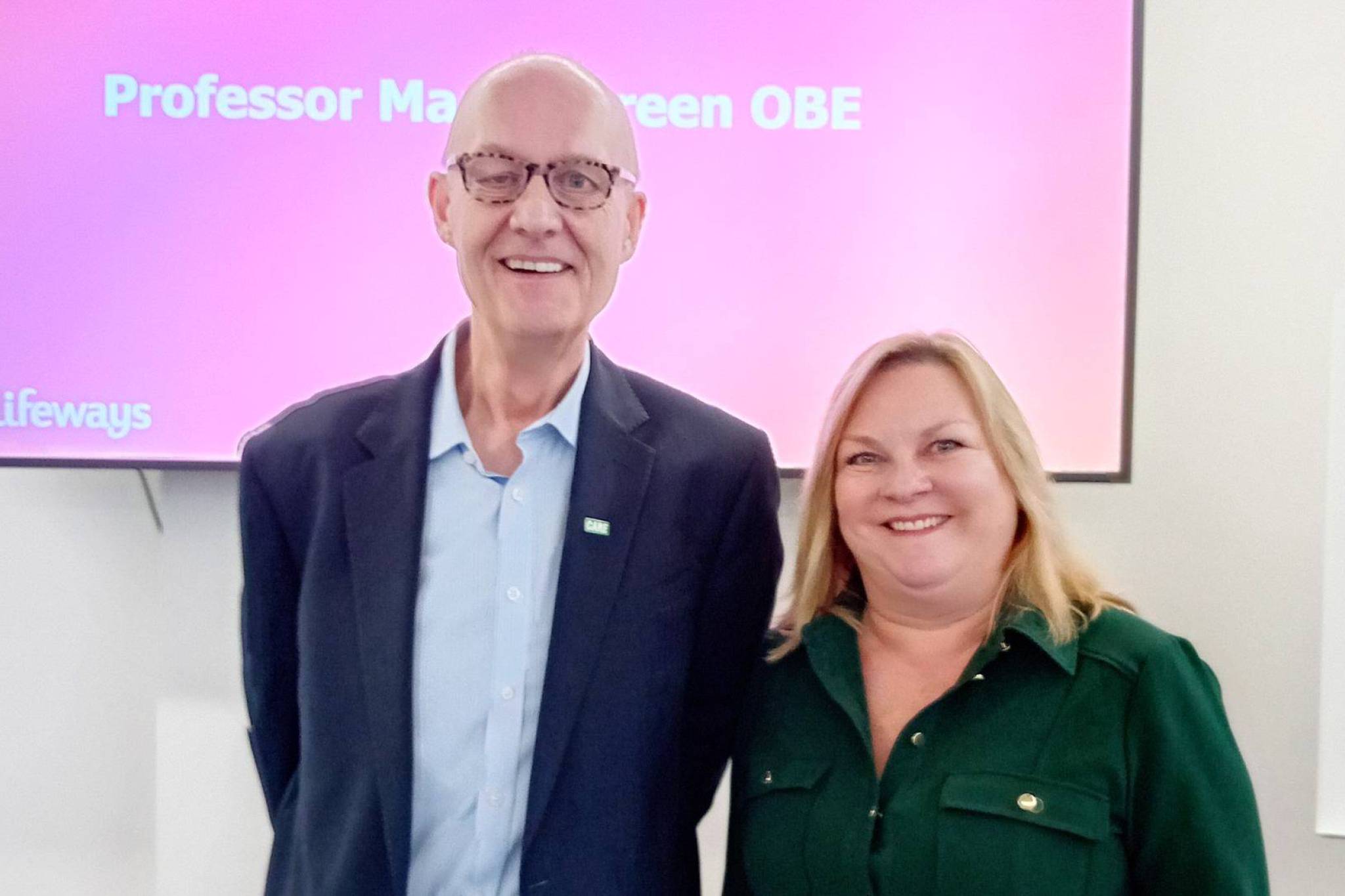 Professor Martin Green & Andrea Kinkade